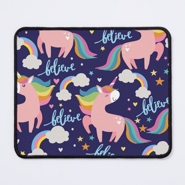 Item preview, Seamless with unicorns designed and sold by HolliuxGift.