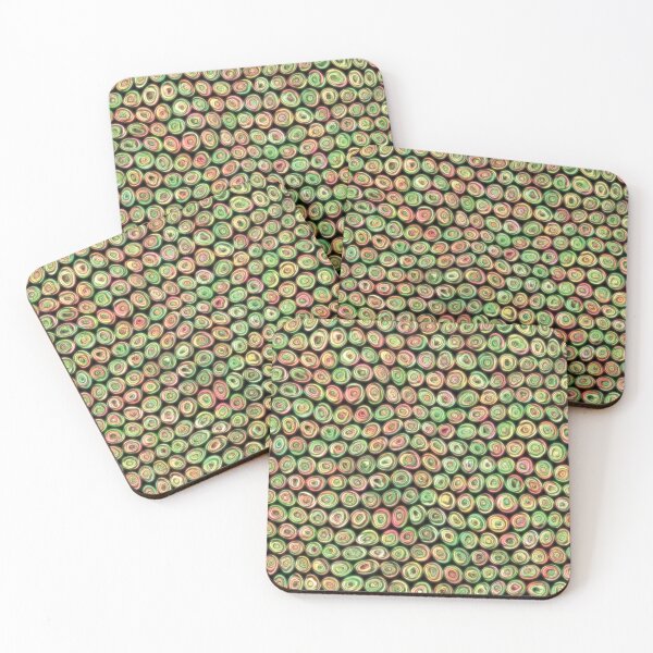 Item preview, Tiny Christamas Squiggly Swirly Spiral Circles designed and sold by James-Cole.