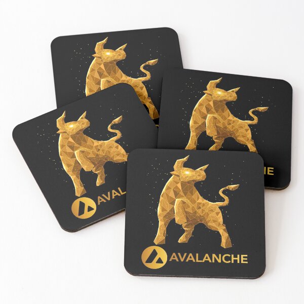 Item preview, Bull Market Avalanche AVAX Coin To The Moon Crypto Token Cryptocurrency Blockchain Wallet designed and sold by AriellaGross.