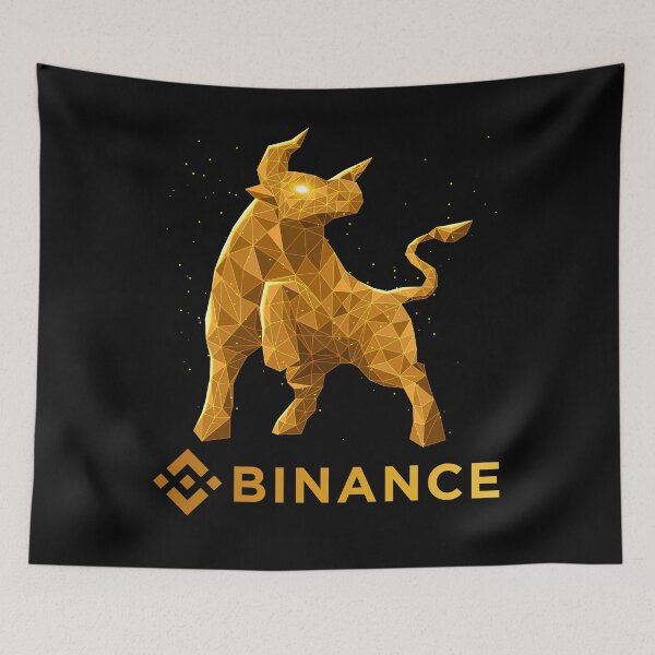 Item preview, Bull Market Binance BNB Coin To The Moon Crypto Token Cryptocurrency Blockchain Wallet designed and sold by AriellaGross.