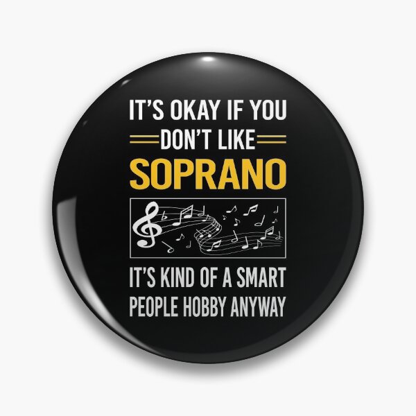 Item preview, Funny Smart People Soprano designed and sold by jiggleterrified.