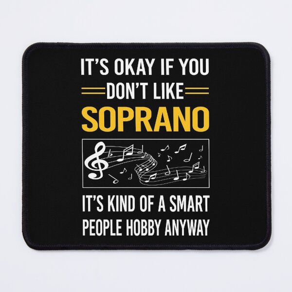 Item preview, Funny Smart People Soprano designed and sold by jiggleterrified.