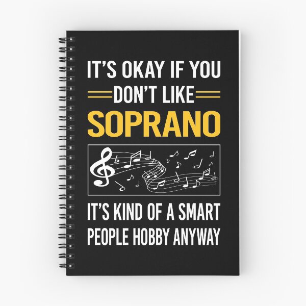 Item preview, Funny Smart People Soprano designed and sold by jiggleterrified.