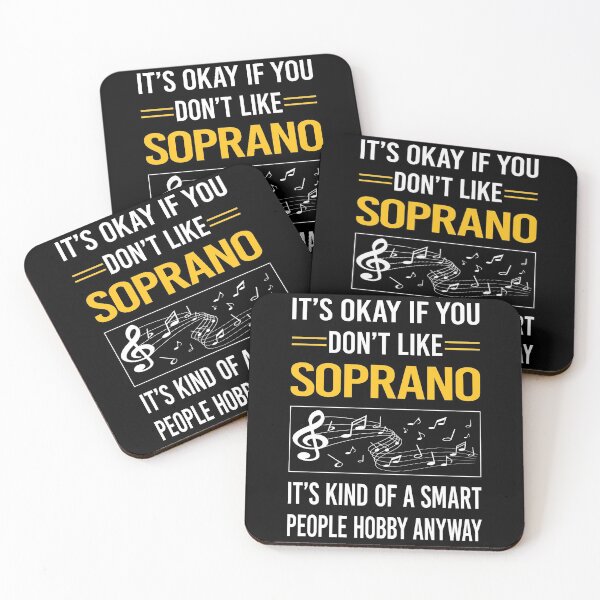 Item preview, Funny Smart People Soprano designed and sold by jiggleterrified.