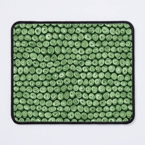 Item preview, Tiny Minty Green Squiggly Swirly Spiral Circles designed and sold by James-Cole.