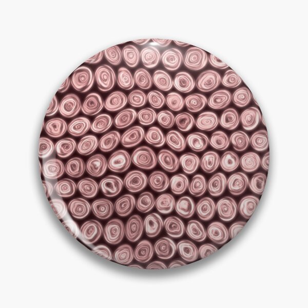Item preview, Tiny Pink Rose Squiggly Swirly Spiral Circles designed and sold by James-Cole.