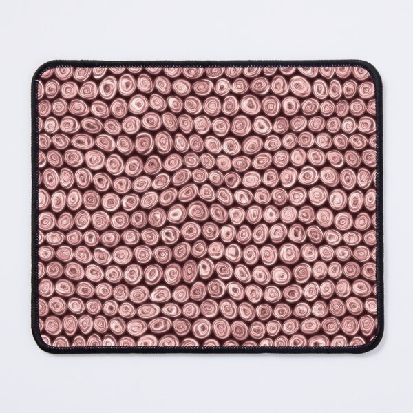 Item preview, Tiny Pink Rose Squiggly Swirly Spiral Circles designed and sold by James-Cole.