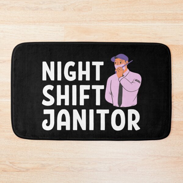 Item preview, Night Shift Janitor With Women Cleaner  designed and sold by chetan786.