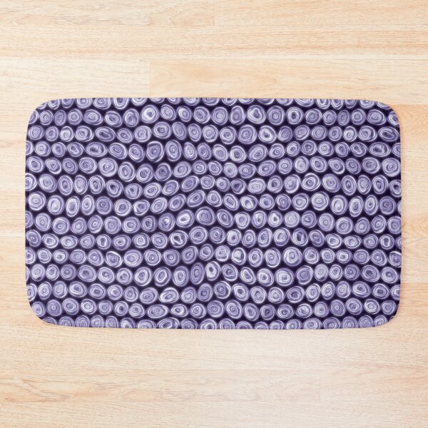 Item preview, Tiny Purple Lavender Lilac Squiggly Swirly Spiral Circles designed and sold by James-Cole.