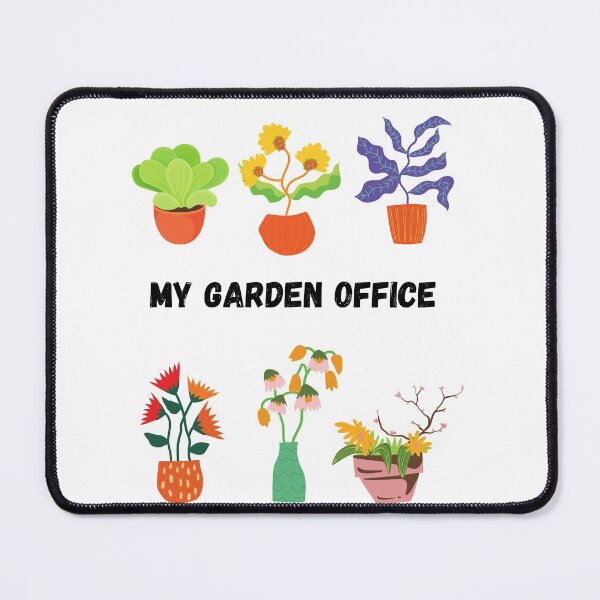 Item preview, Potted Botanical Floral Flower in for my Garden Office designed and sold by Hinny8.