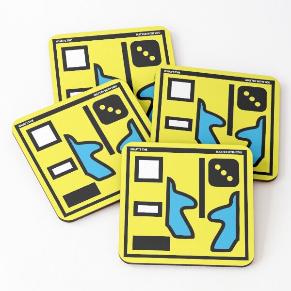 Item preview, True Colours of  Meeples and Dice - Yellow/Sky Blue designed and sold by geekyT.