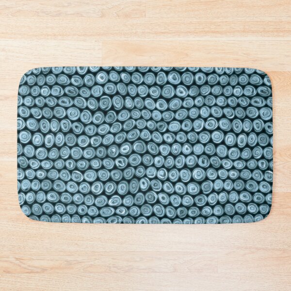 Item preview, Tiny Turquoise Squiggly Swirly Spiral Circles designed and sold by James-Cole.