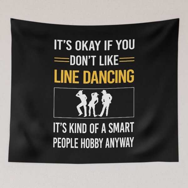 Item preview, Funny Smart People Line Dancing Dance Dancer designed and sold by RandalDavis.