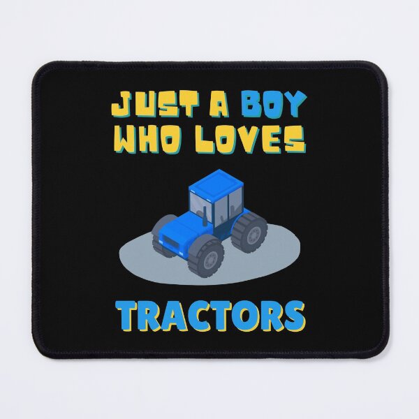 Item preview, Just A Boy Who Loves Tractors, Blue Tractor Funny Kids Gift Idea designed and sold by singRsong.