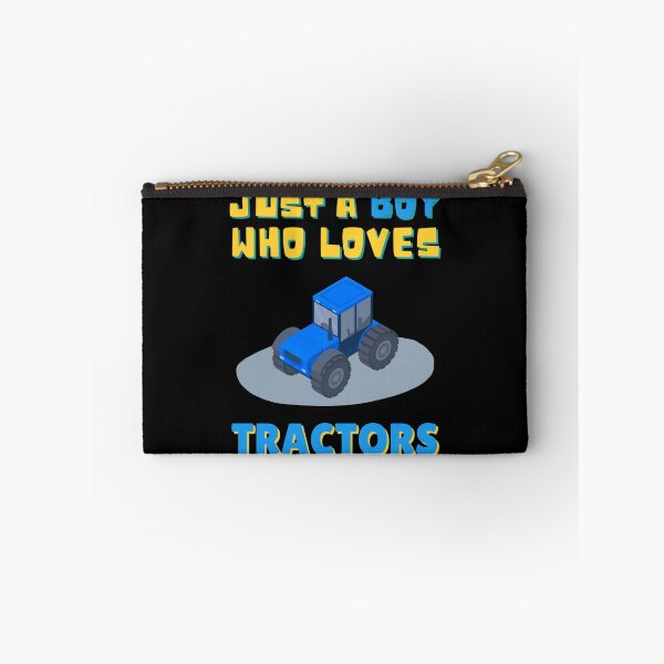 Item preview, Just A Boy Who Loves Tractors, Blue Tractor Funny Kids Gift Idea designed and sold by singRsong.