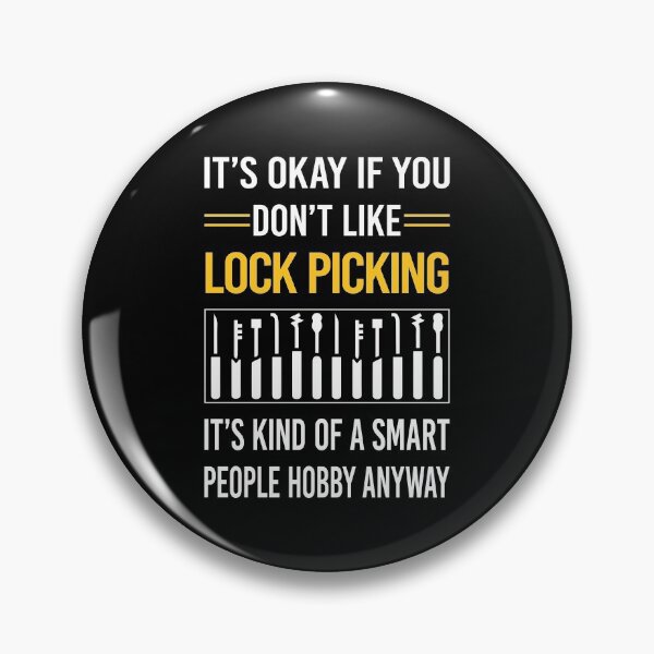 Item preview, Funny Smart People Lock Picking Pick Picker Lockpicking Lockpick Lockpicker Locksmith Locksmithing designed and sold by RandalDavis.