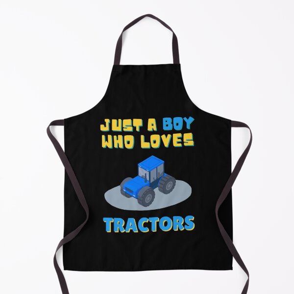 Item preview, Just A Boy Who Loves Tractors, Blue Tractor Funny Kids Gift Idea designed and sold by singRsong.