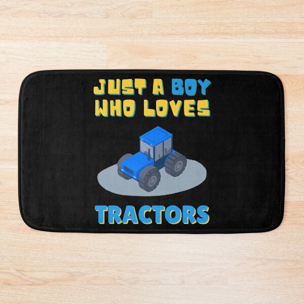 Item preview, Just A Boy Who Loves Tractors, Blue Tractor Funny Kids Gift Idea designed and sold by singRsong.