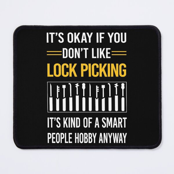 Item preview, Funny Smart People Lock Picking Pick Picker Lockpicking Lockpick Lockpicker Locksmith Locksmithing designed and sold by RandalDavis.