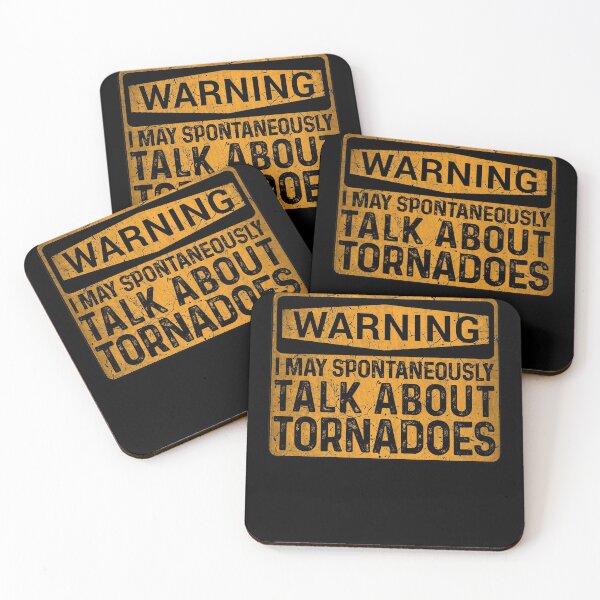 Item preview, Tornado Chaser Twister Hurricane Hunters Saying Warning designed and sold by MintaApparel.