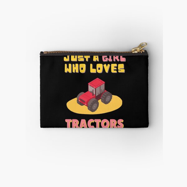 Item preview, Just A Girl Who Loves Tractors, Red Tractor Funny Kids Gift Idea designed and sold by singRsong.