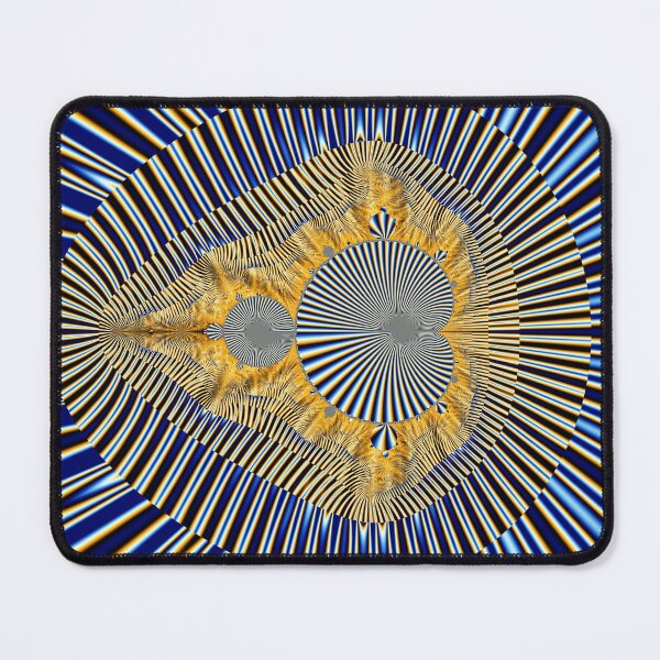 Item preview, Mandelbrot with stripes designed and sold by Rupert Russell.