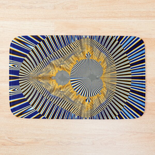 Item preview, Mandelbrot with stripes designed and sold by Rupert Russell.