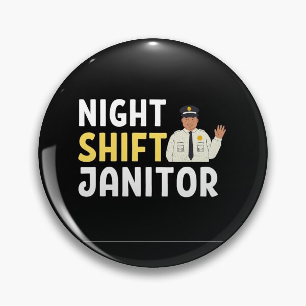 Item preview, Night Shift Janitor With Women Cleaner  designed and sold by chetan786.