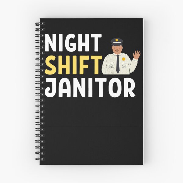 Item preview, Night Shift Janitor With Women Cleaner  designed and sold by chetan786.