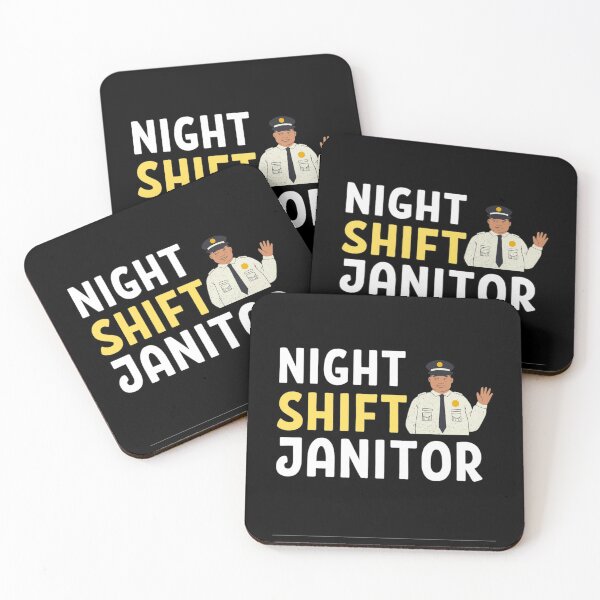 Item preview, Night Shift Janitor With Women Cleaner  designed and sold by chetan786.