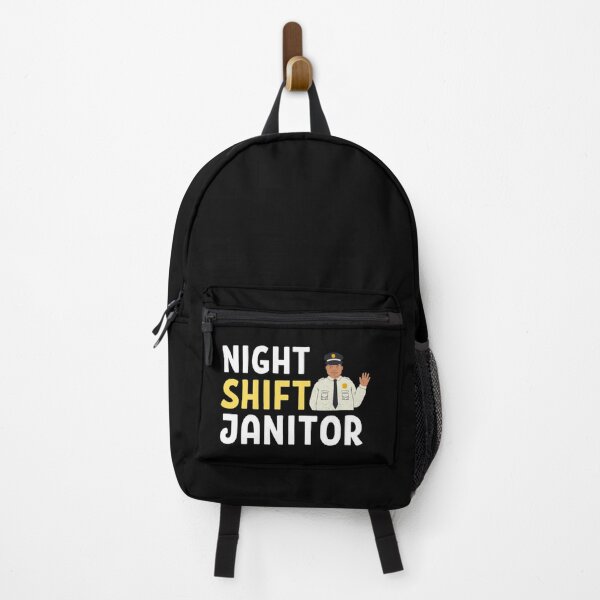 Item preview, Night Shift Janitor With Women Cleaner  designed and sold by chetan786.