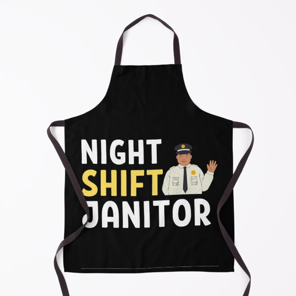 Item preview, Night Shift Janitor With Women Cleaner designed and sold by chetan786.
