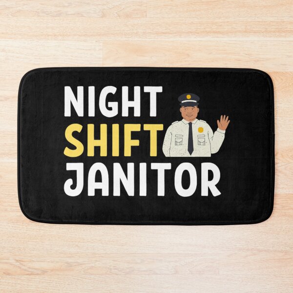Item preview, Night Shift Janitor With Women Cleaner  designed and sold by chetan786.