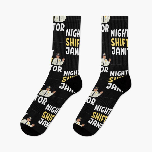 Item preview, Night Shift Janitor With Women Cleaner  designed and sold by chetan786.