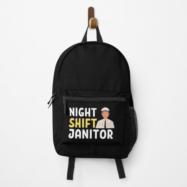 Item preview,  Night Shift Janitor With Women Cleaner  designed and sold by chetan786.
