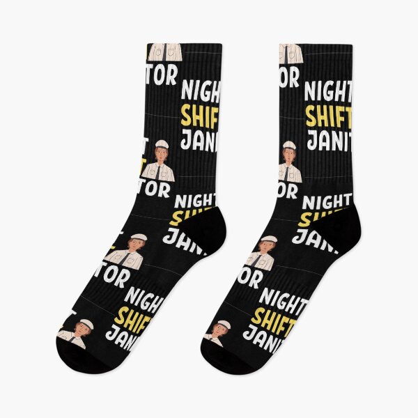 Item preview,  Night Shift Janitor With Women Cleaner  designed and sold by chetan786.