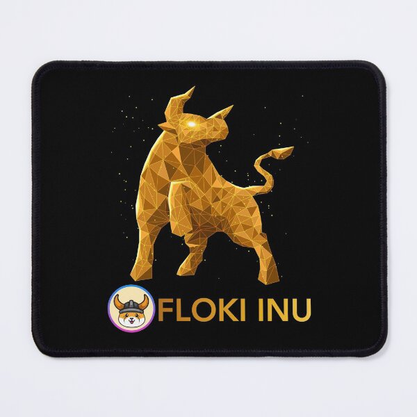 Item preview, Bull Market Floki Inu Coin To The Moon Crypto Token Floki Army Cryptocurrency Blockchain Wallet designed and sold by AriellaGross.