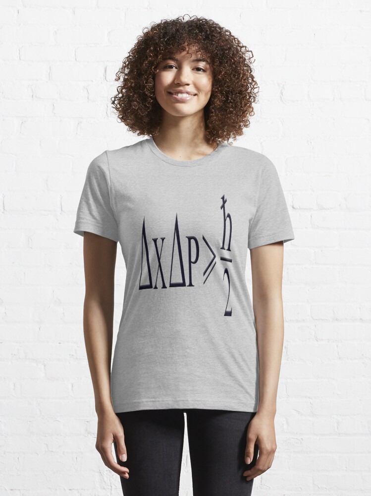 heisenberg uncertainty principle t shirt