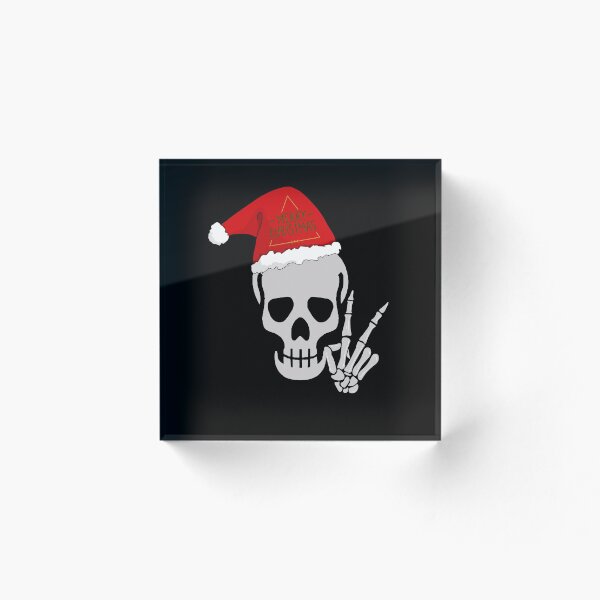Item preview, Merry Christmas Skull designed and sold by BelieveInGhost.