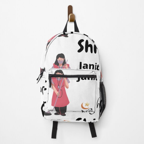 Item preview, Night Shift Janitor With Women Cleaner  designed and sold by chetan786.