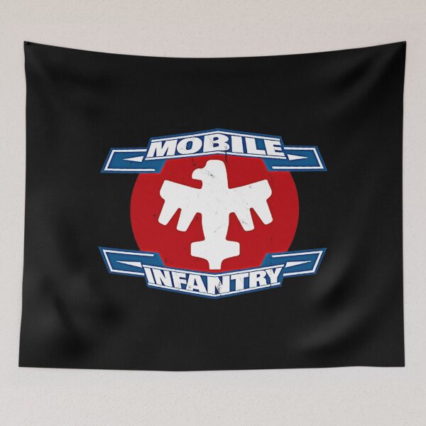 Item preview, Mobile Infantry logo inspired by Starship Troopers  designed and sold by Debbieng095.