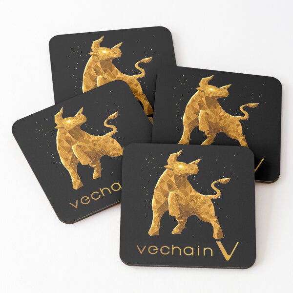 Item preview, Bull Market Vechain VET Coin To The Moon Crypto Token Cryptocurrency Blockchain Wallet designed and sold by AriellaGross.
