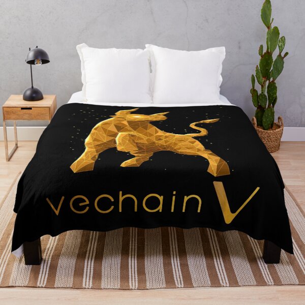 Item preview, Bull Market Vechain VET Coin To The Moon Crypto Token Cryptocurrency Blockchain Wallet designed and sold by AriellaGross.