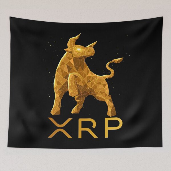 Item preview, Bull Market Ripple XRP Coin To The Moon Crypto Token Cryptocurrency Blockchain Wallet designed and sold by AriellaGross.
