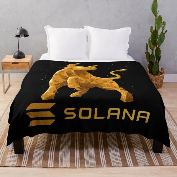 Item preview, Bull Market Solana Coin SOL To The Moon Crypto Token Blockchain Cryptocurrency Wallet designed and sold by AriellaGross.
