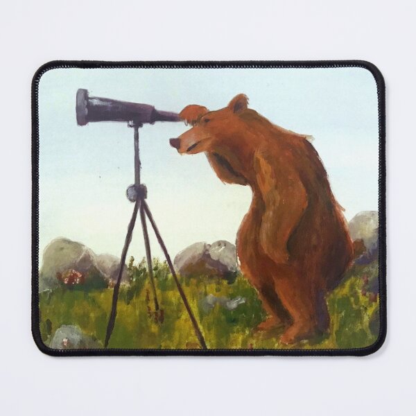 Item preview, The bear and the telescope designed and sold by lauragreen8.