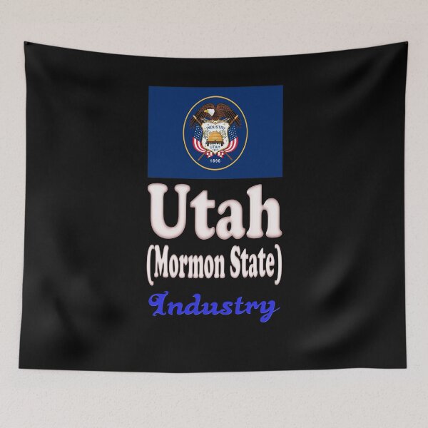 Item preview, Utah, US State Сolor art designed and sold by artdragongift 15.