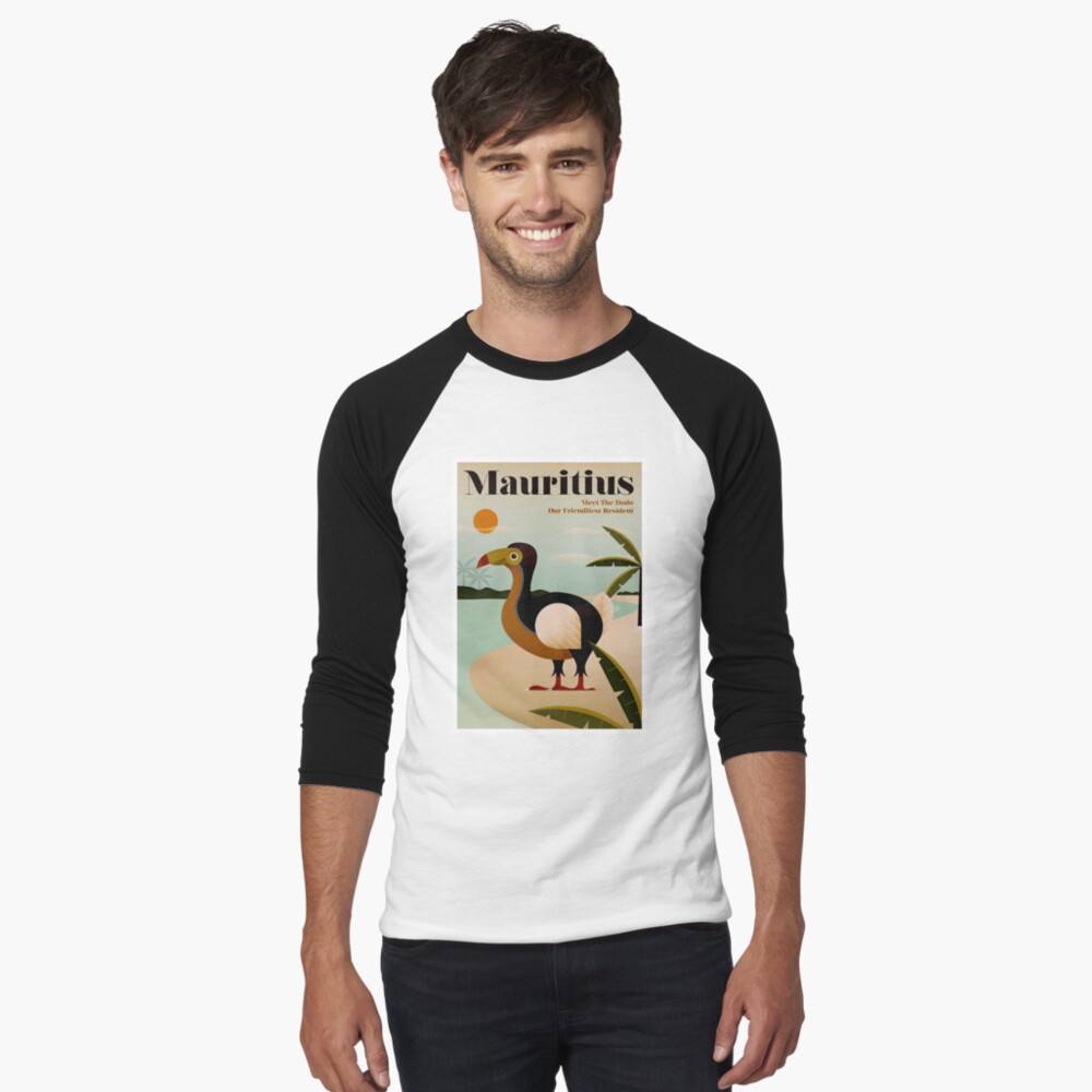 Item preview, Baseball ¾ Sleeve T-Shirt designed and sold by posterbobs.