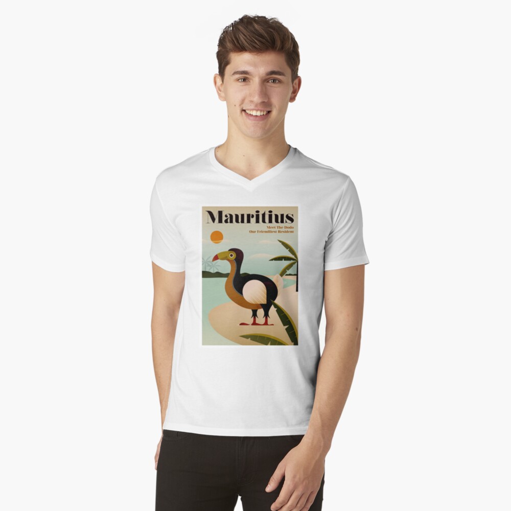 Item preview, V-Neck T-Shirt designed and sold by posterbobs.