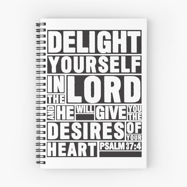 Item preview, Psalm 37:4 Delight yourself in the LORD designed and sold by plushism.
